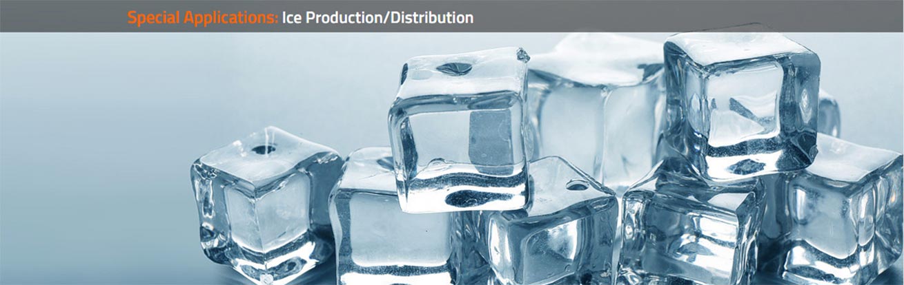 Ice production distribution